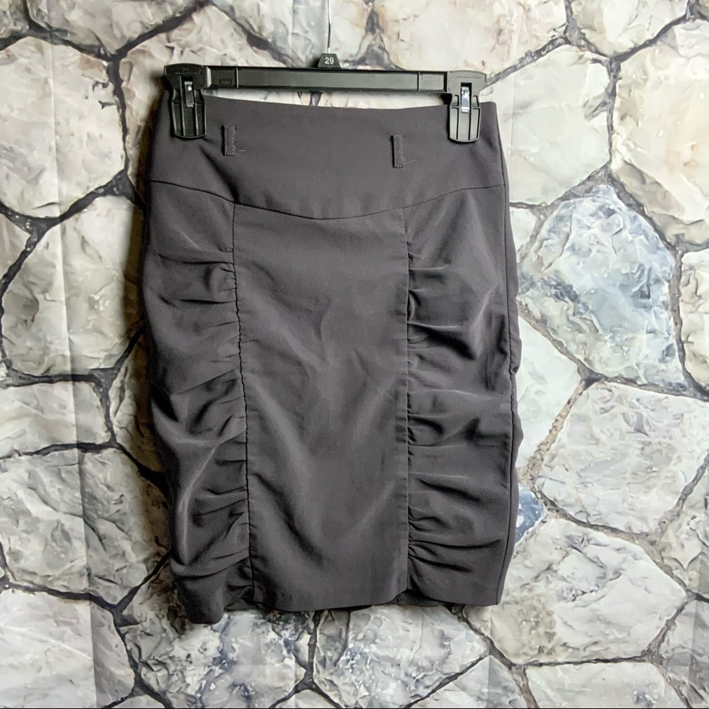Sensational Gray Mermaid Hugging Skirt Jrs 13
